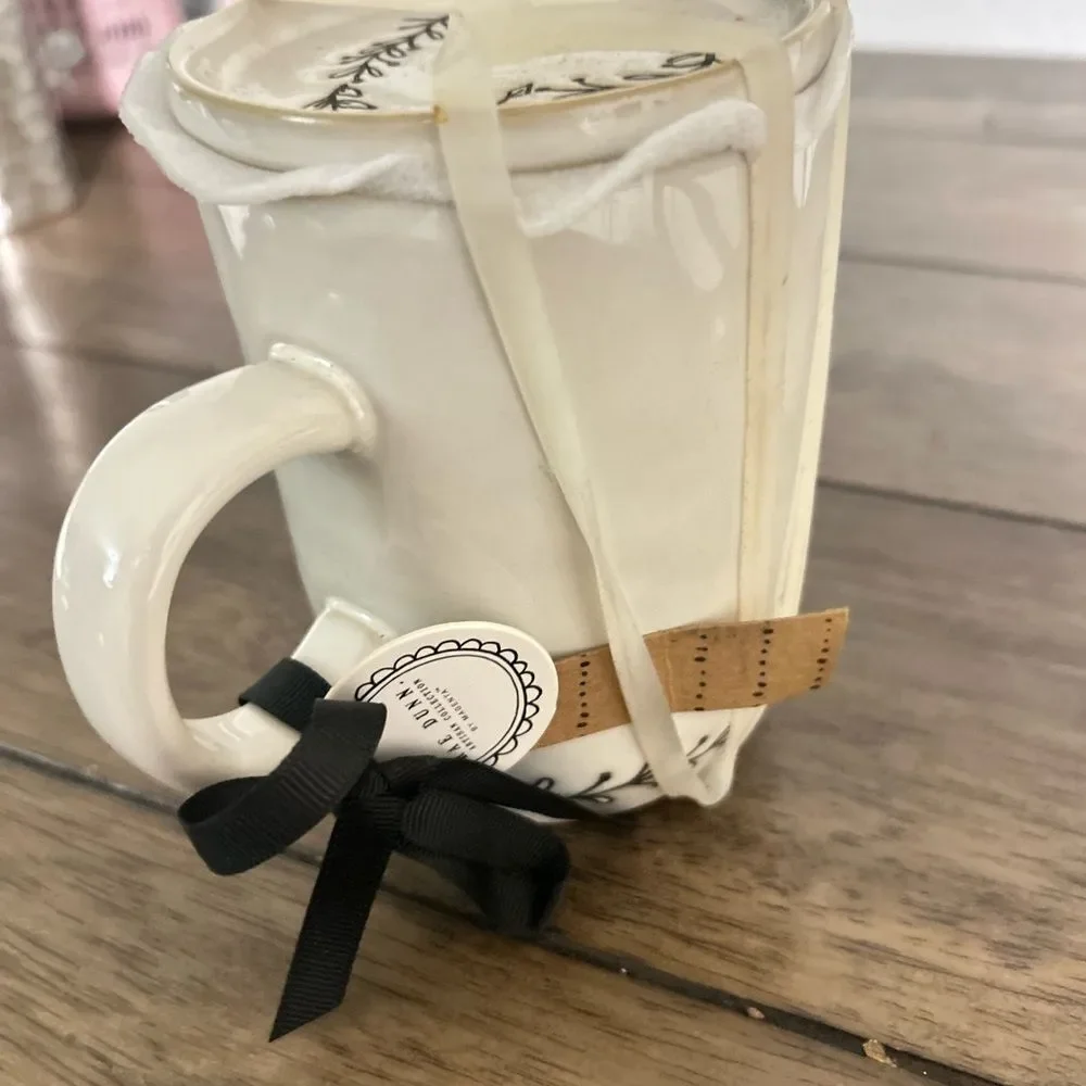 Rae Dunn “FEARLESS” Mug Candle | Artisan Collection | New with Tag